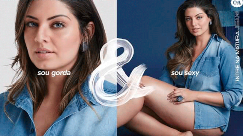 Propaganda da C&A com modelo plus size gera polêmica