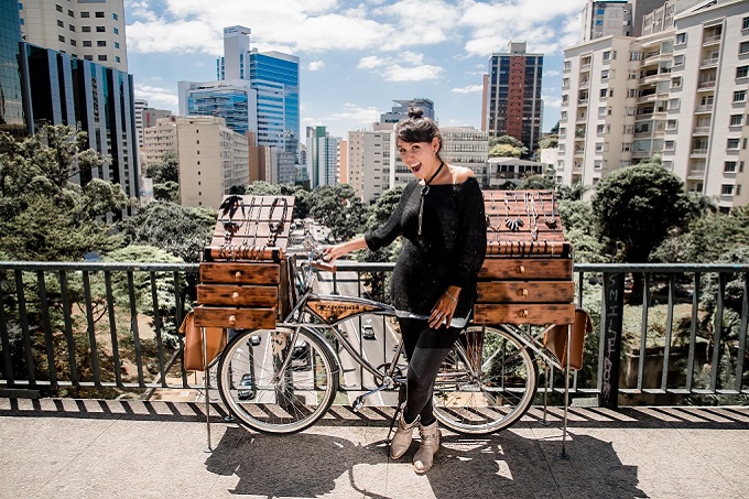 Esta empreendedora resolveu rodar SP de bike para vender mais